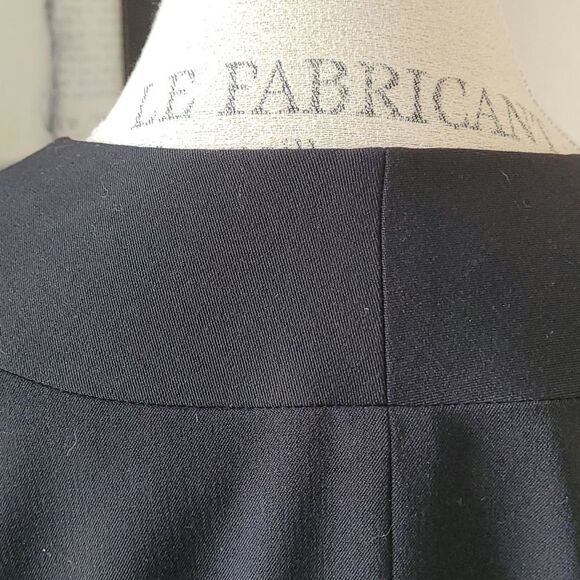 Apt 9 Black Retro Minimalist career Jacket - Picture 5 of 10